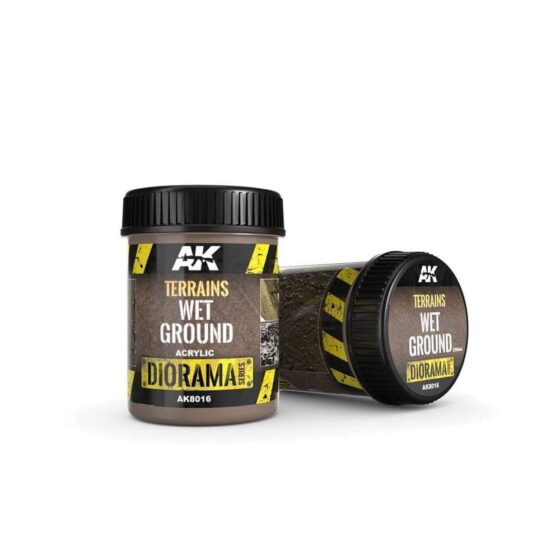 AK Interactive Terrains Wet Ground (250ml) AK-8016 AK Interactive Terrains Wet Ground (250ml) AK-8016