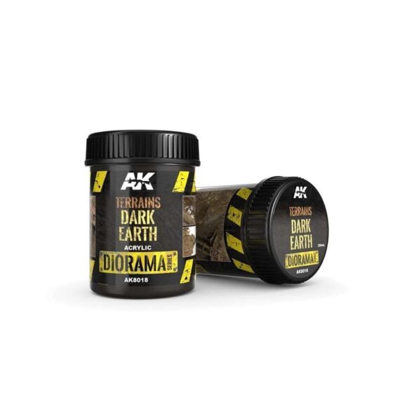 AK Interactive Terrains Dark Earth (250ml) AK-8018 AK Interactive Terrains Dark Earth (250ml) AK-8018