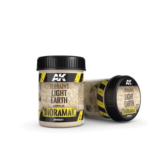 AK Interactive Terrains Light Earth (250ml) AK-8021 AK Interactive Terrains Light Earth (250ml) AK-8021