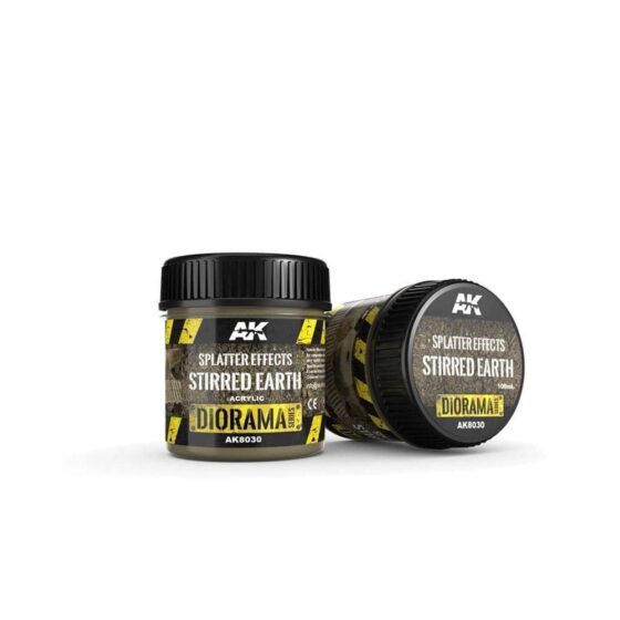 AK Interactive Splatter Effects Stirred Earth (100ml) AK-8030 AK Interactive Splatter Effects Stirred Earth (100ml) AK-8030