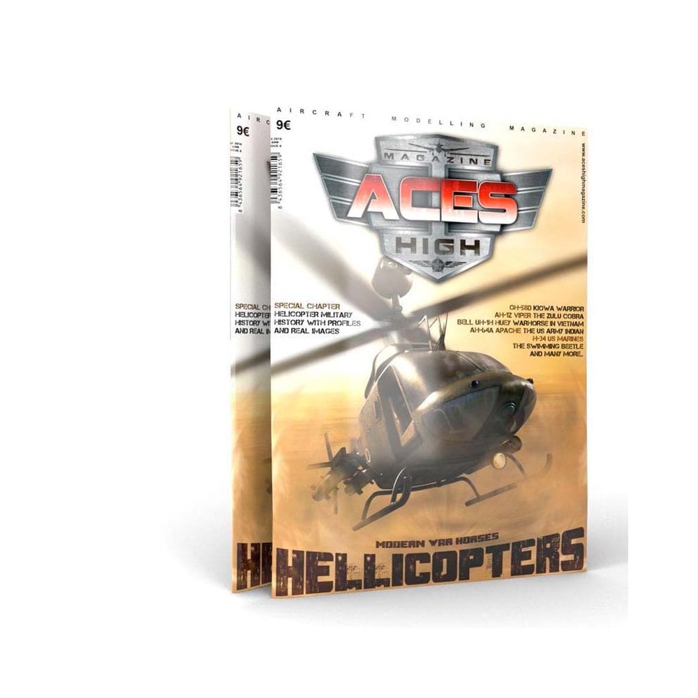 AK Interactive Aces High Magazine No.9 Hellicopters AK-2916 AK Interactive Aces High Magazine No.9 Hellicopters AK-2916