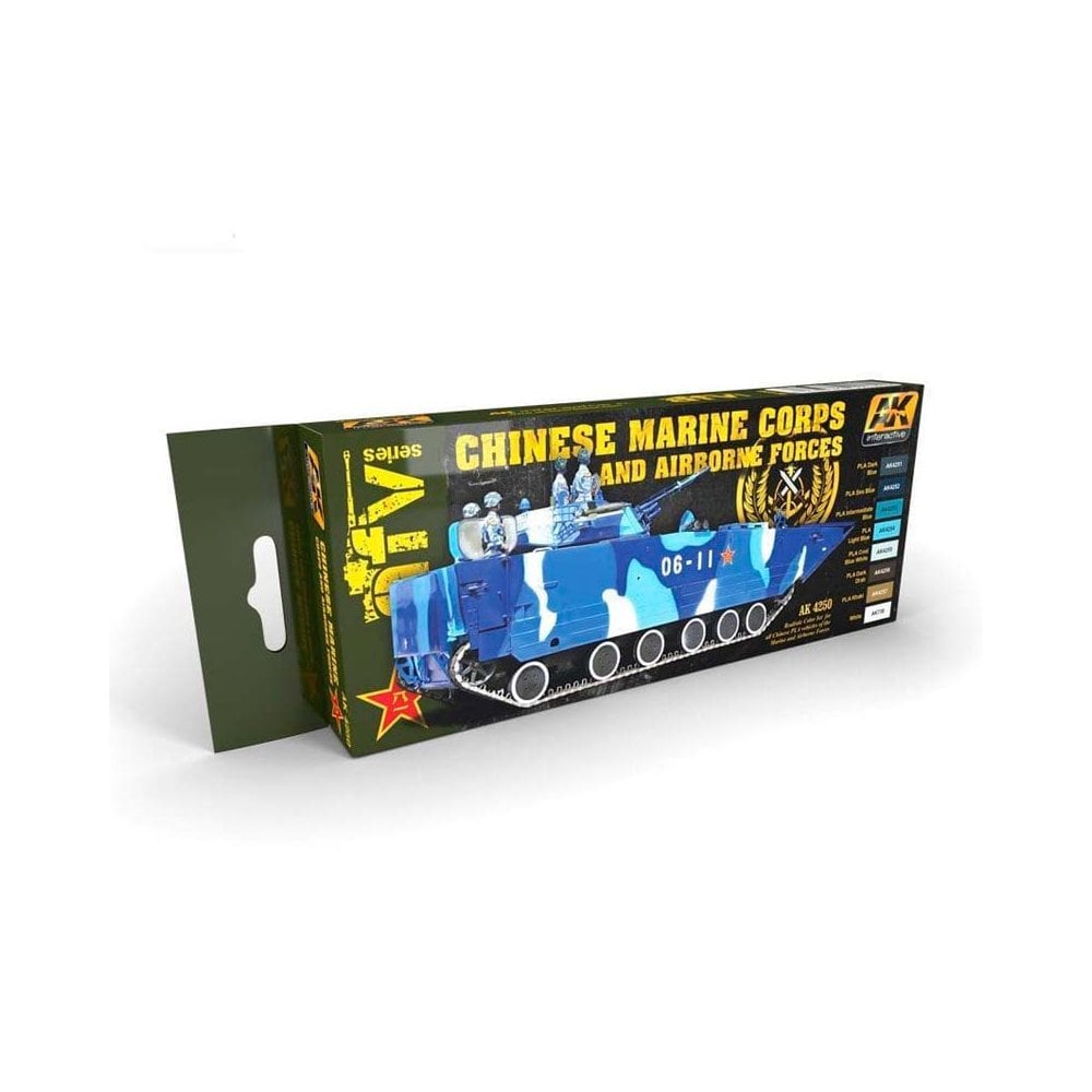 AK Interactive Chinese Marine Corps And Airborne Forces AK-4250 AK Interactive Chinese Marine Corps And Airborne Forces AK-4250