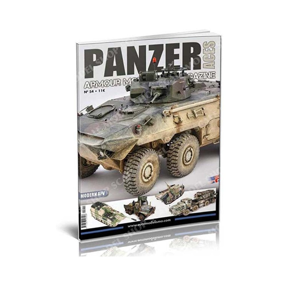 AK Interactive Panzer Aces Magazine No.54 Modern AFV 0054 PANZ0054 AK Interactive Panzer Aces Magazine No.54 Modern AFV 0054 PANZ0054