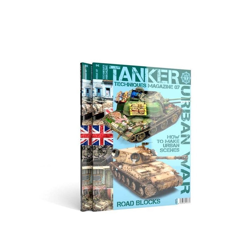 AK Interactive Tanker Magazine No.7 Urban Combats AK-4829 AK Interactive Tanker Magazine No.7 Urban Combats AK-4829