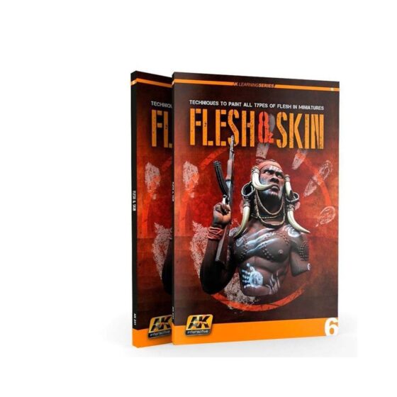 AK Interactive Flesh and Skin AK-241 AK Interactive Flesh and Skin AK-241