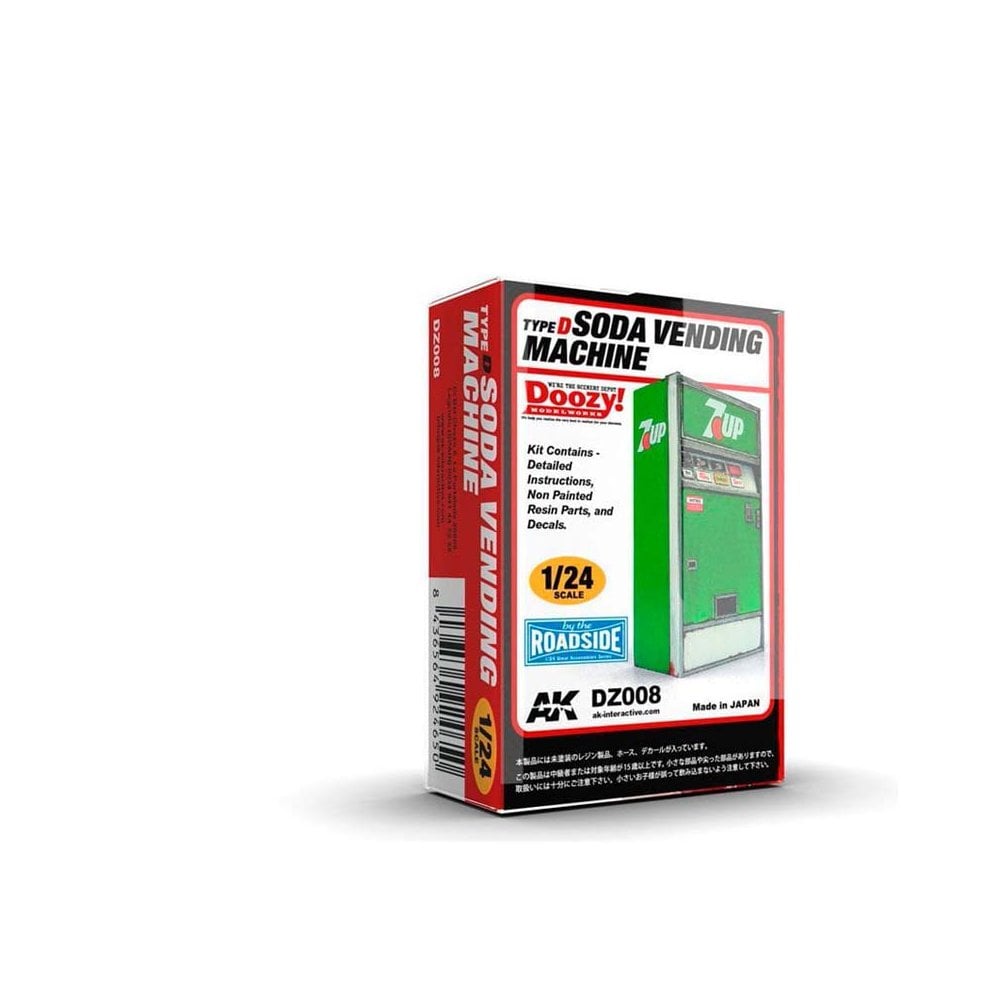 AK Interactive Soda Vending Machine / Type D (1/24) DZ008 AK Interactive Soda Vending Machine / Type D (1/24) DZ008