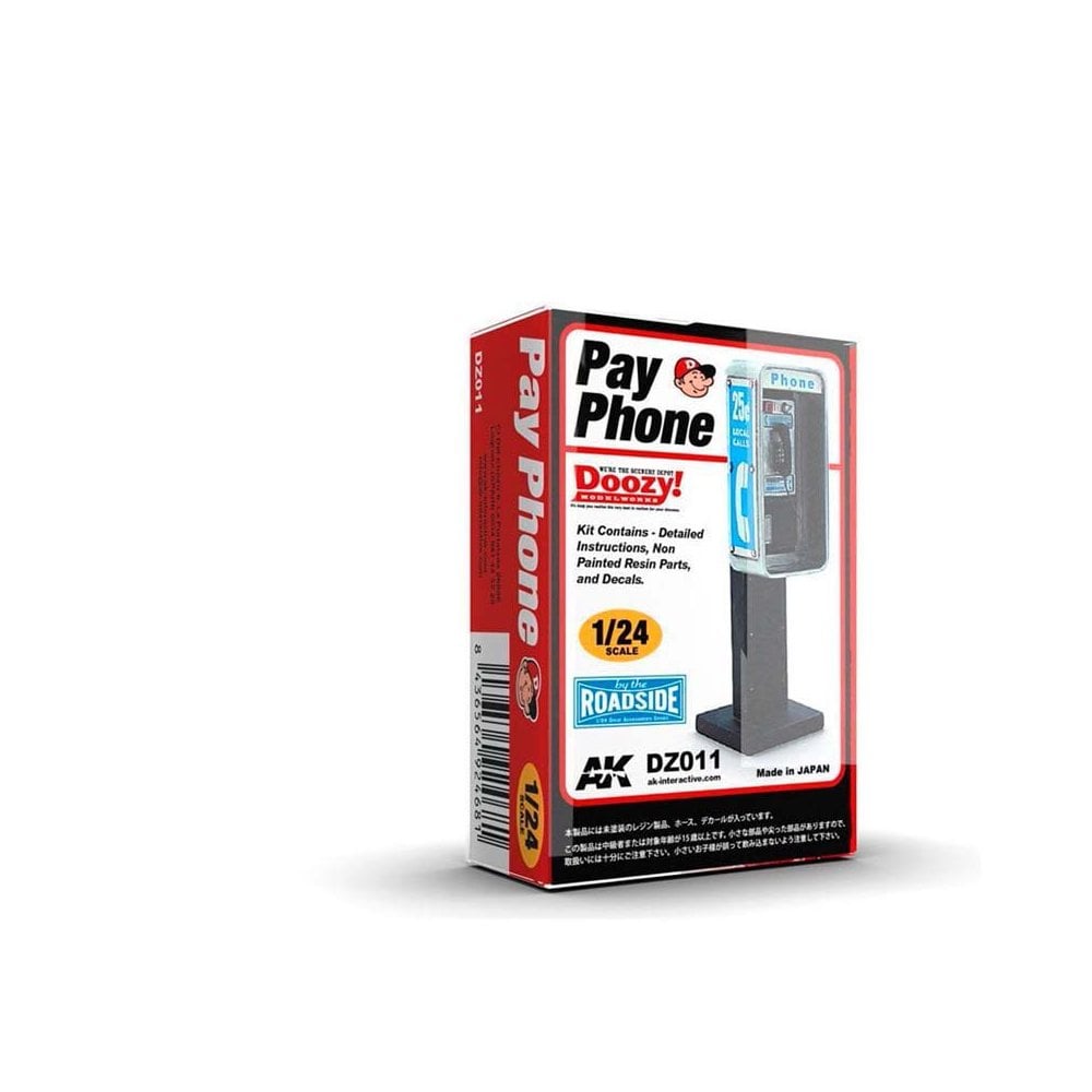 AK Interactive Pay Phone (1/24) DZ011 AK Interactive Pay Phone (1/24) DZ011