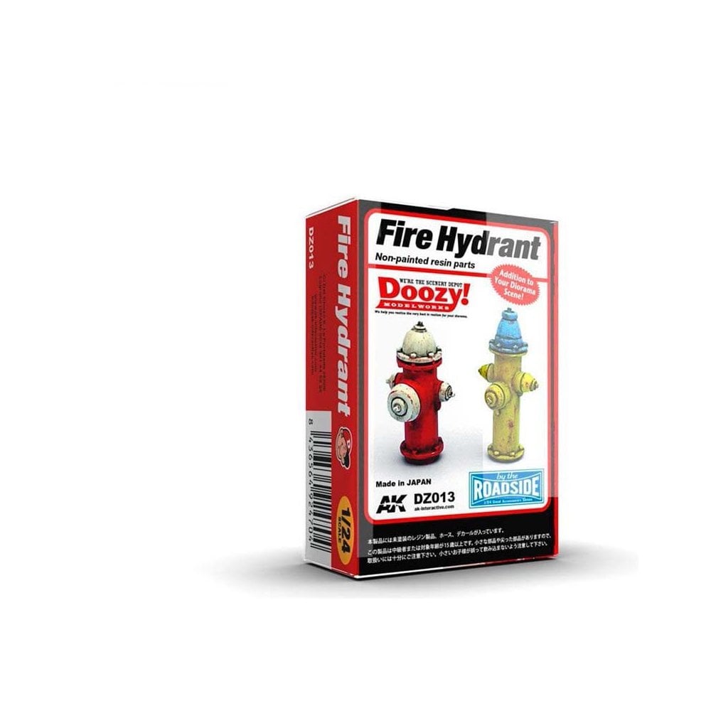 AK Interactive Fire Hydrant (1/24) DZ013 AK Interactive Fire Hydrant (1/24) DZ013