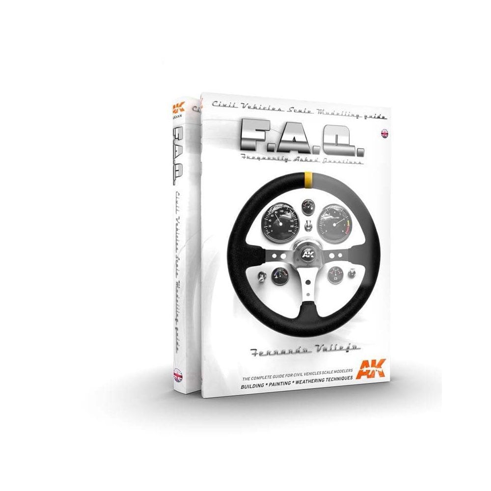 AK Interactive Civil Vehicles Scale Modelling F.A.Q Book AK-282 AK Interactive Civil Vehicles Scale Modelling F.A.Q Book AK-282