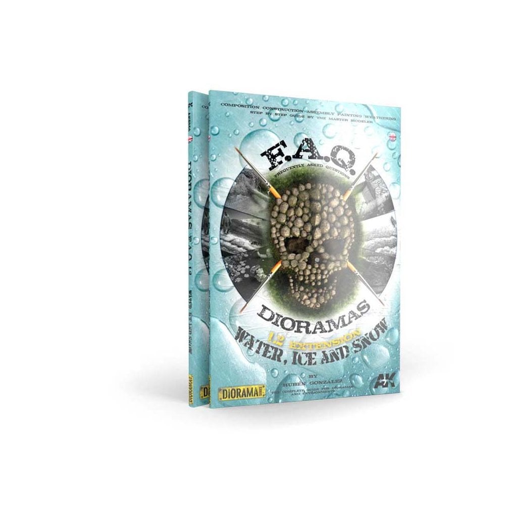 AK Interactive F.A.Q. Dioramas 1.2 Water, Ice And Snow AK-8050 AK Interactive F.A.Q. Dioramas 1.2 Water, Ice And Snow AK-8050