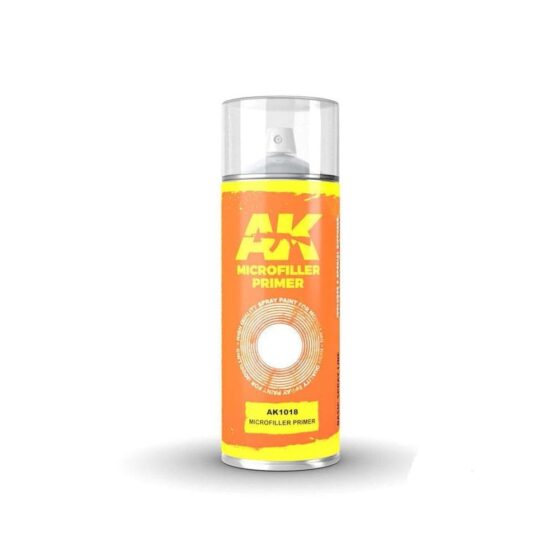 AK Interactive Microfiller Primer Spray Can (150ml) AK-1018 AK Interactive Microfiller Primer Spray Can (150ml) AK-1018