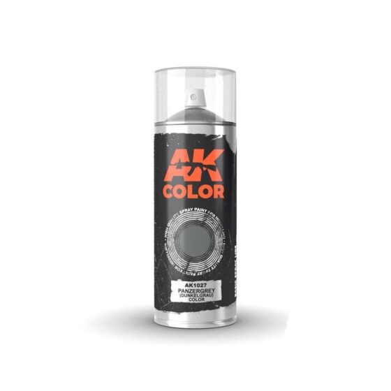AK Interactive Panzergrey (Dunkelgrau) Color Spray Can (150ml) AK-1027 AK Interactive Panzergrey (Dunkelgrau) Color Spray Can (150ml) AK-1027