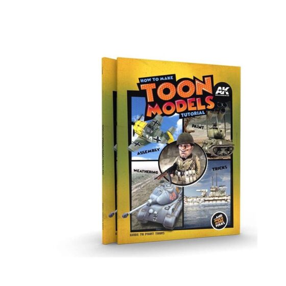 AK Interactive How To Make Toon Models Tutorial Book AK-911 AK Interactive How To Make Toon Models Tutorial Book AK-911