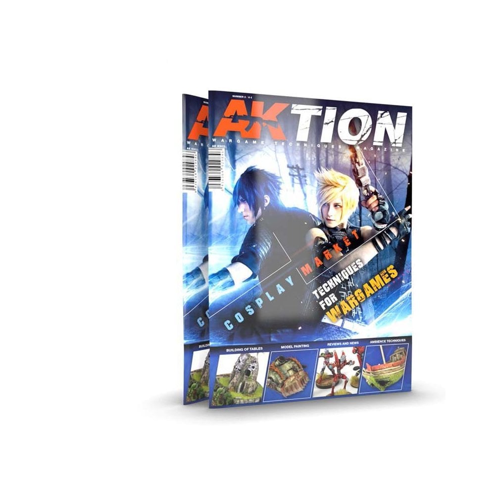 AK Interactive AKtion Wargame No.2 Magazine AK-6303 AK Interactive AKtion Wargame No.2 Magazine AK-6303
