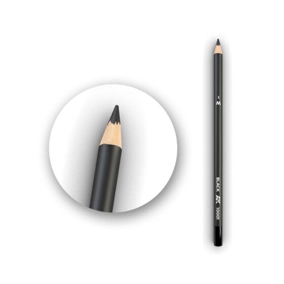 AK Interactive Weathering Pencil Black AK-10001 AK Interactive Weathering Pencil Black AK-10001