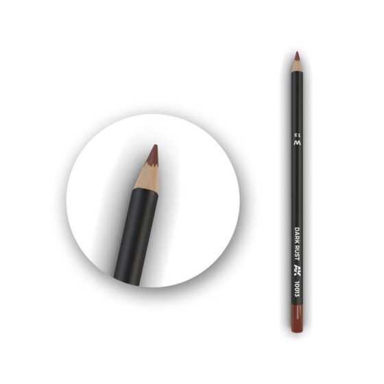 AK Interactive Weathering Pencil Dark Rust AK-10013 AK Interactive Weathering Pencil Dark Rust AK-10013