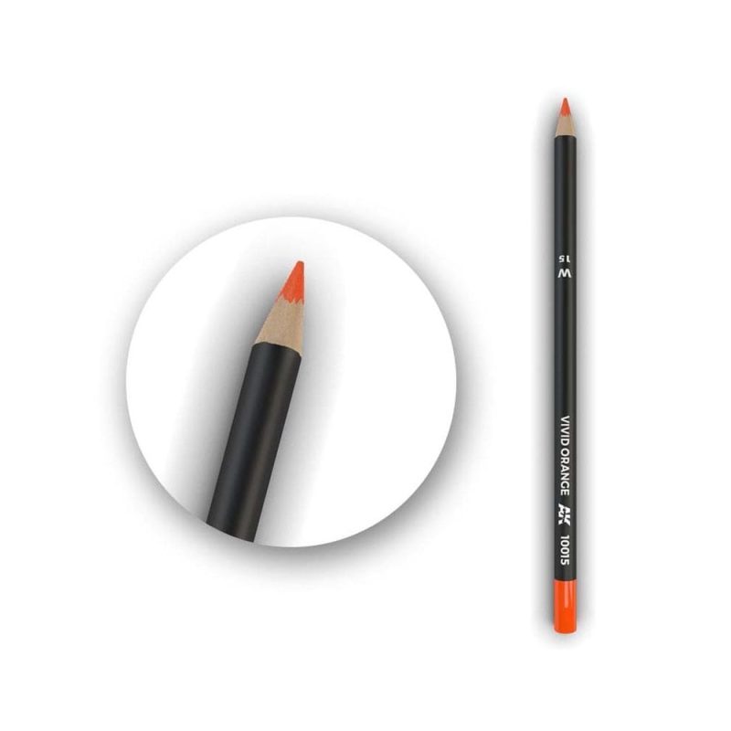 AK Interactive Weathering Pencil Vivid Orange AK-10015