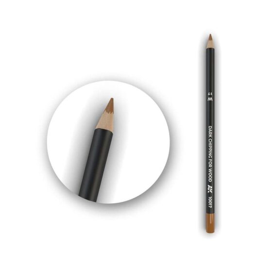 AK Interactive Weathering Pencil Dark Chipping For Wood AK-10017 AK Interactive Weathering Pencil Dark Chipping For Wood AK-10017