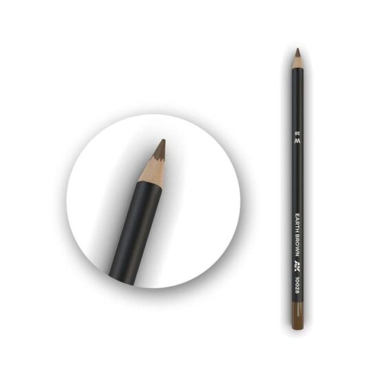 AK Interactive Weathering Pencil Earth Brown AK-10028 AK Interactive Weathering Pencil Earth Brown AK-10028