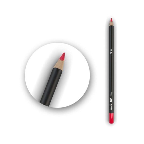 AK Interactive Weathering Pencil Red AK-10031 AK Interactive Weathering Pencil Red AK-10031