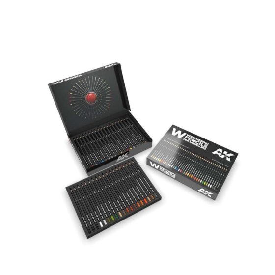AK Interactive 37x Weathering Pencil Deluxe Edition Box AK-10047 AK Interactive 37x Weathering Pencil Deluxe Edition Box AK-10047