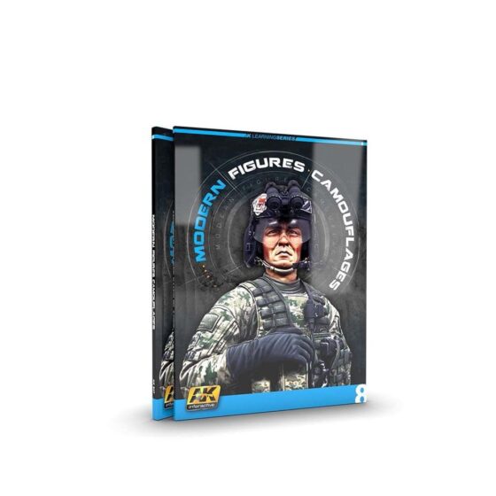 AK Interactive Modern Figures Comouflages Book (AK Lerning Series No.8) AK-247 AK Interactive Modern Figures Comouflages Book (AK Lerning Series No.8) AK-247