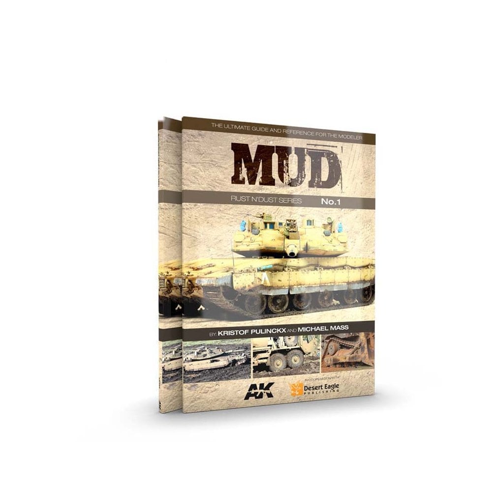 AK Interactive Mud. Rust n Dust Book Series Vol.1 AK-253 AK Interactive Mud. Rust n Dust Book Series Vol.1 AK-253