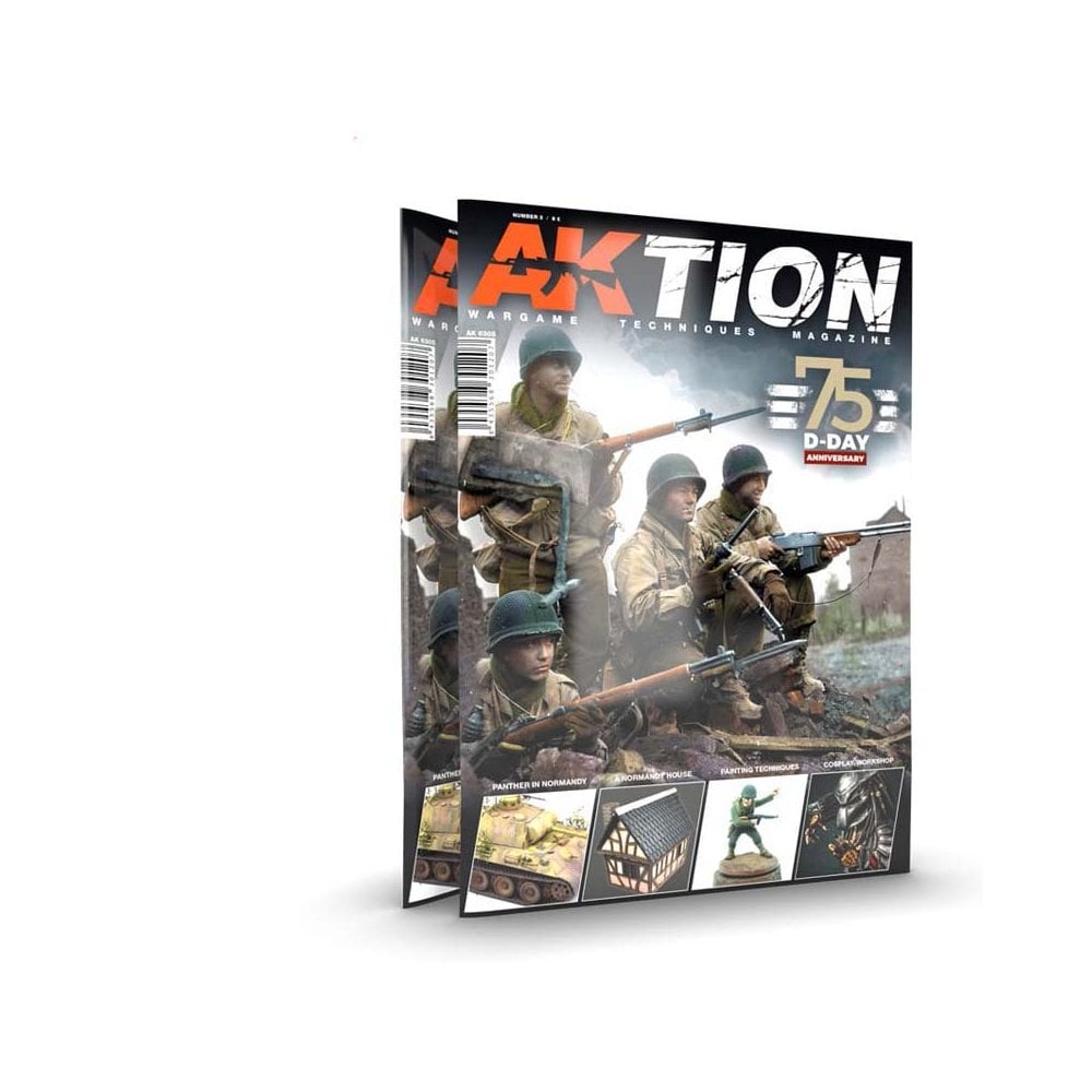 AK Interactive Aktion Wargame Magazine No.3 AK-6305 AK Interactive Aktion Wargame Magazine No.3 AK-6305