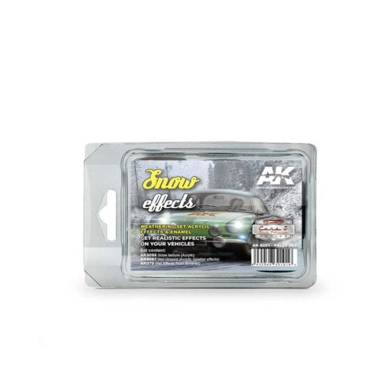 AK Interactive Snow Effects (Rally Set) AK-8091 AK Interactive Snow Effects (Rally Set) AK-8091