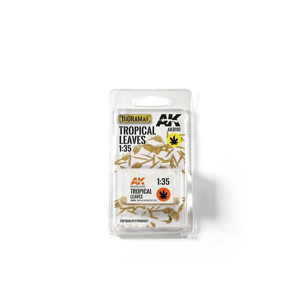 AK Interactive Tropical Leaves (1/35) AK-8110 AK Interactive Tropical Leaves (1/35) AK-8110