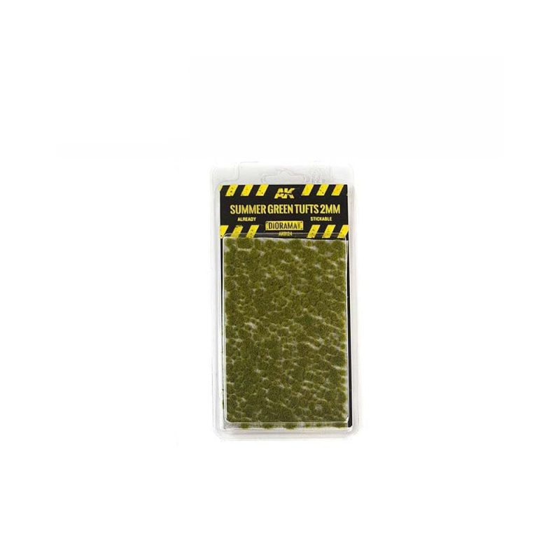 AK Interactive Summer Green Tufts (6mm) AK-8120