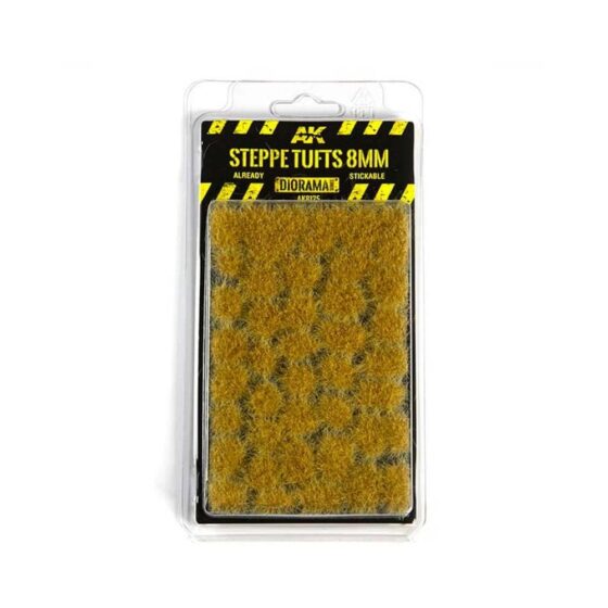 AK Interactive Steppe Tufts (8mm) AK-8125 AK Interactive Steppe Tufts (8mm) AK-8125