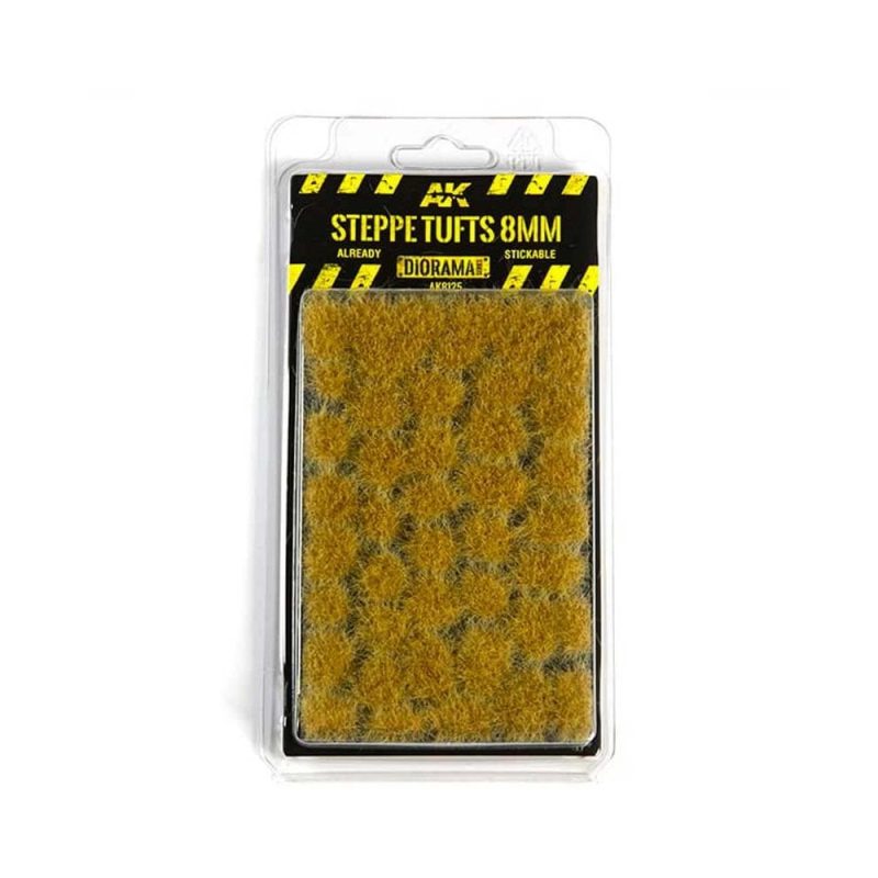AK Interactive Steppe Tufts (8mm) AK-8125