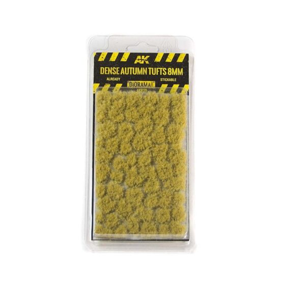 AK Interactive Dense Autumn Tufts (8mm) AK-8129 AK Interactive Dense Autumn Tufts (8mm) AK-8129