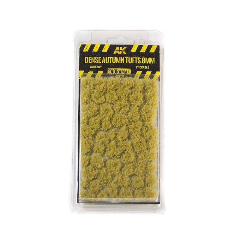 AK Interactive Dense Autumn Tufts (8mm) AK-8129