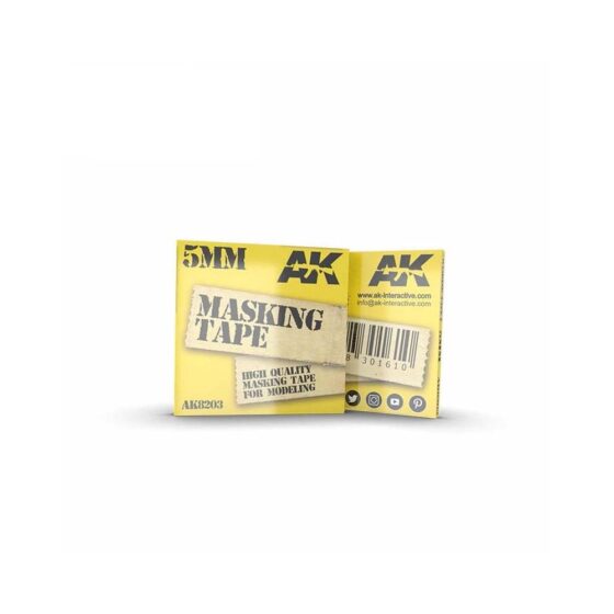 AK Interactive Masking Tape (5mm) AK-8203 AK Interactive Masking Tape (5mm) AK-8203