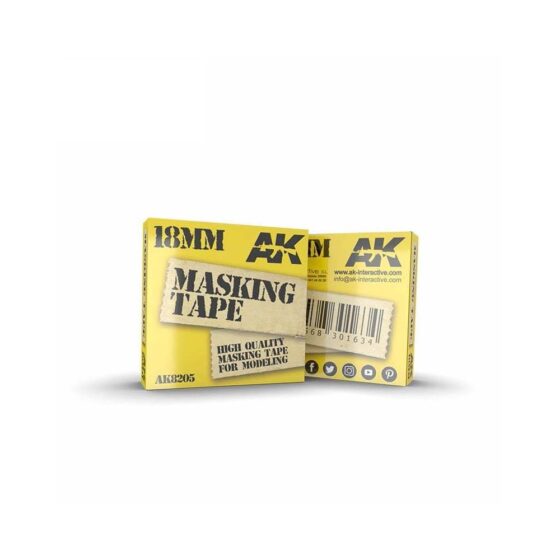 AK Interactive Masking Tape (18mm) AK-8205 AK Interactive Masking Tape (18mm) AK-8205