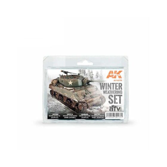 AK Interactive Winter Weathering Set AK-4270 AK Interactive Winter Weathering Set AK-4270