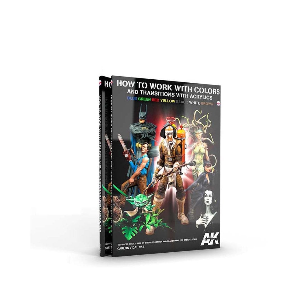 AK Interactive How To Work With Colors And Transitions Book AK-293 AK Interactive How To Work With Colors And Transitions Book AK-293
