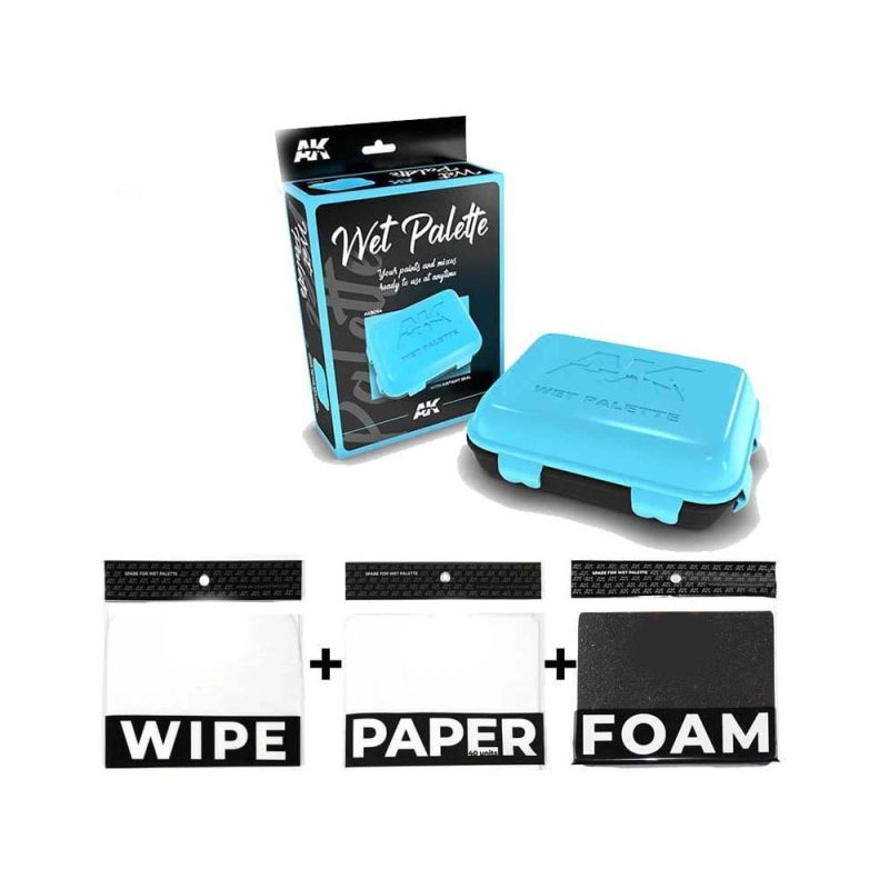 AK Interactive Wet Palette Bundle AK-8064B