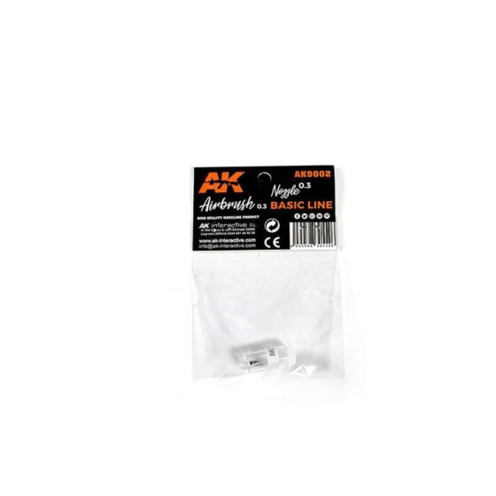 AK Interactive Nozzle for (0.3mm) AK-9002 AK Interactive Nozzle for (0.3mm) AK-9002