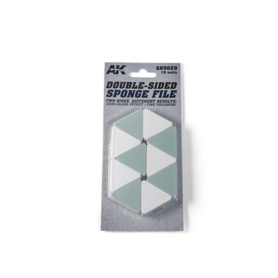 AK Interactive Doble-Sided Sponge File (10x) AK-9029 AK Interactive Doble-Sided Sponge File (10x) AK-9029