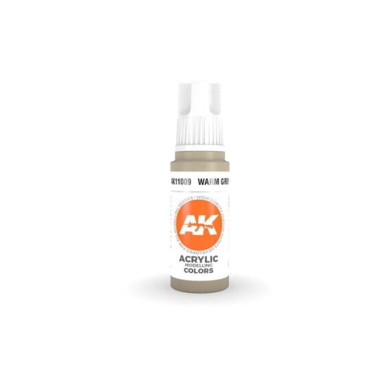 AK Interactive Warm Grey 3rd Gen Acrylic (17ml) AK-11009 AK Interactive Warm Grey 3rd Gen Acrylic (17ml) AK-11009