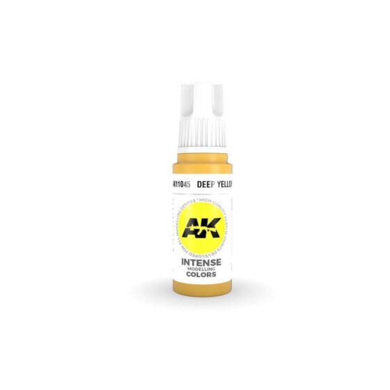 AK Interactive Deep Yellow 3rd Gen Acrylic (17ml) AK-11045 AK Interactive Deep Yellow 3rd Gen Acrylic (17ml) AK-11045