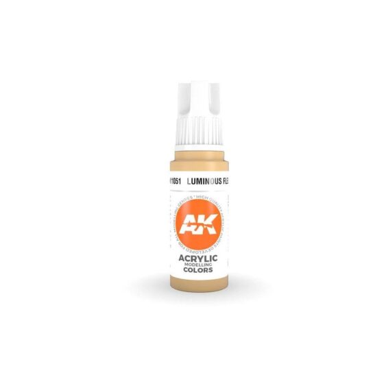 AK Interactive Luminous Flesh 3rd Gen Acrylic (17ml) AK-11051 AK Interactive Luminous Flesh 3rd Gen Acrylic (17ml) AK-11051