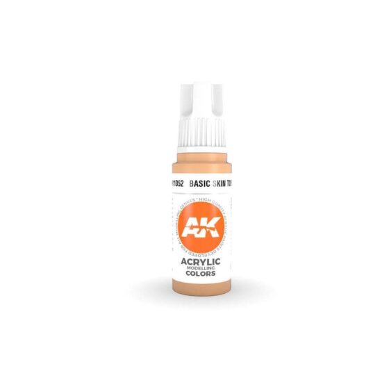 AK Interactive Basic Skin Tone 3rd Gen Acrylic (17ml) AK-11052 AK Interactive Basic Skin Tone 3rd Gen Acrylic (17ml) AK-11052