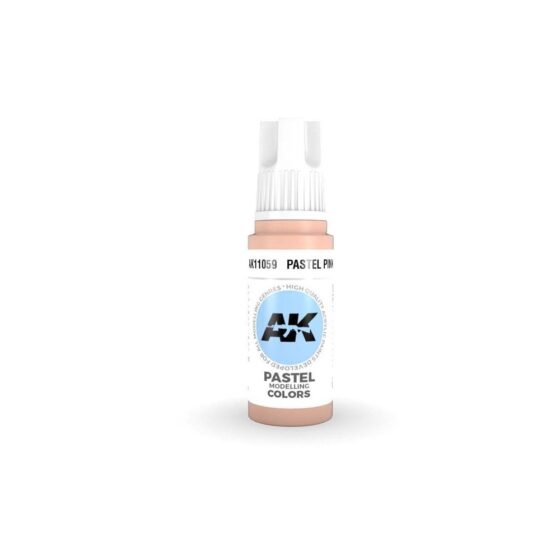 AK Interactive Pastel Pink 3rd Gen Acrylic (17ml) AK-11059 AK Interactive Pastel Pink 3rd Gen Acrylic (17ml) AK-11059