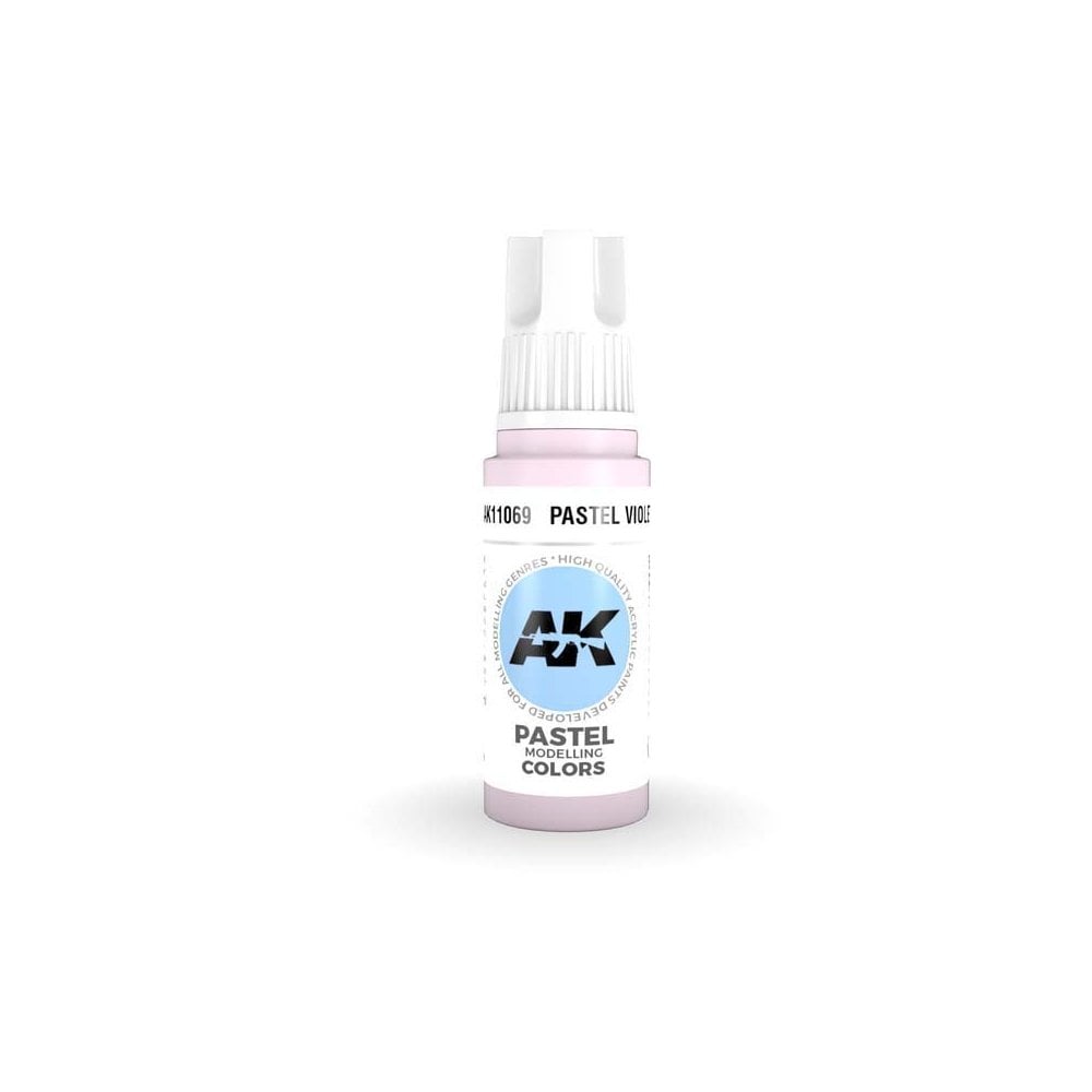 AK Interactive Pastel Violet 3rd Gen Acrylic (17ml) AK-11069 AK Interactive Pastel Violet 3rd Gen Acrylic (17ml) AK-11069