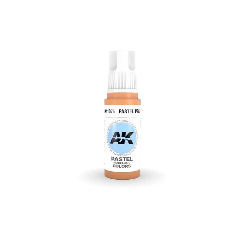 AK Interactive Pastel Peach 3rd Gen Acrylic (17ml) AK-11076