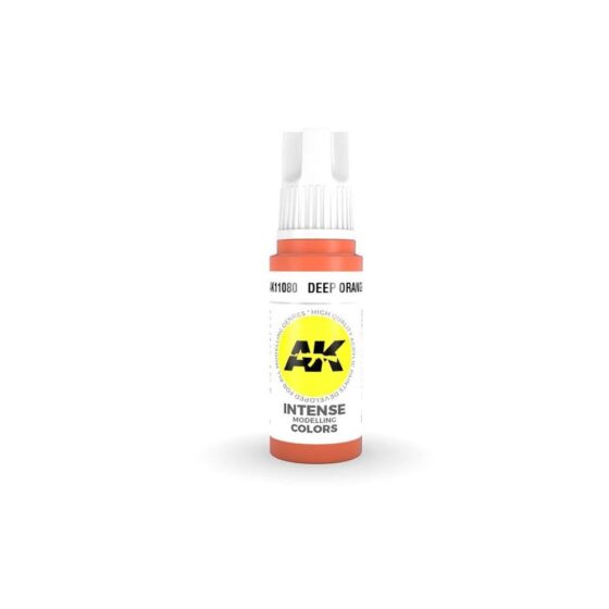 AK Interactive Deep Orange 3rd Gen Acrylic (17ml) AK-11080 AK Interactive Deep Orange 3rd Gen Acrylic (17ml) AK-11080